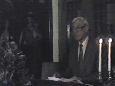 1987 Hoorn: Uireiking van de Lambert Melisz.prijs aan Conny van  Leerdam. 