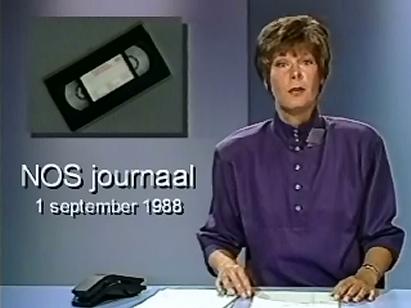 1988 NOS-journaal: Videobanden beperkt houdbaar