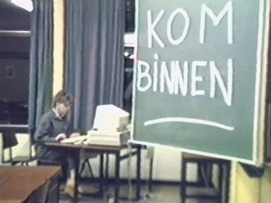 1987 Bovenkarspel / Hoorn: Westfriese Flora - open dag MEAO Hoorn.