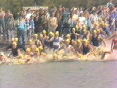 1987 Spierdijk: Kwart-triathlon